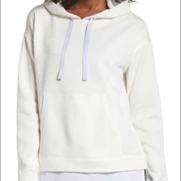 NWT new balance white captivate hoodie - Picture 3 of 9